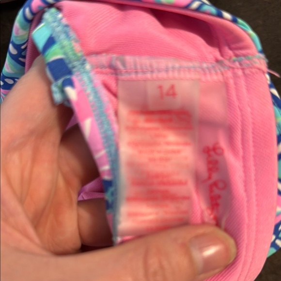 Lilly Pulitzer Colorful Midrise Bikini Swim Bottoms Size 14 EUC - Picture 4 of 5